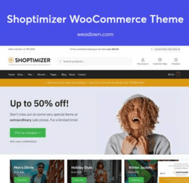 Shoptimizer Theme WordPress