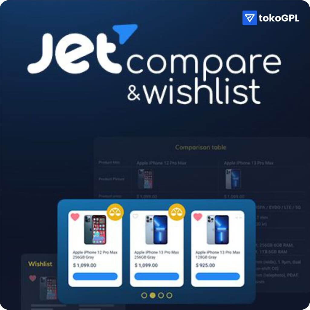 Jet Compare Wishlist