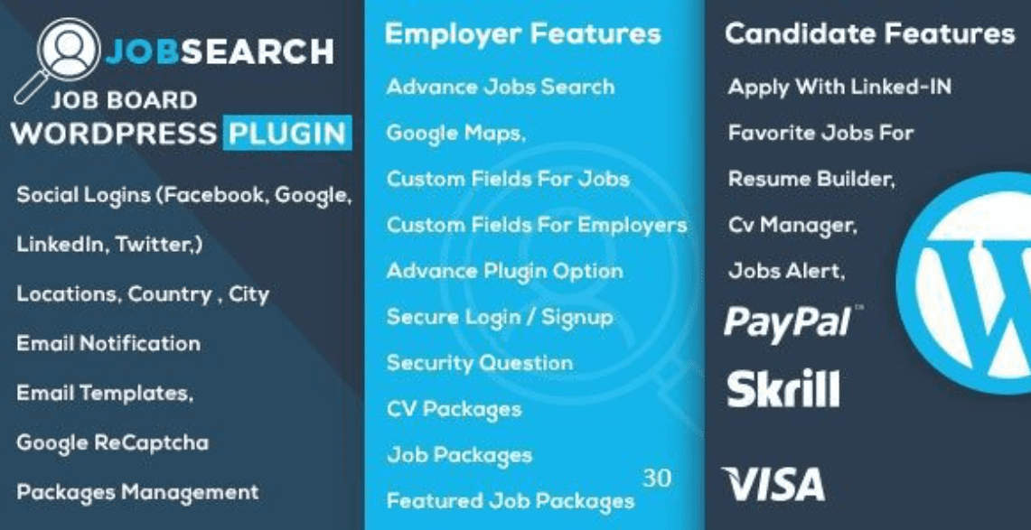JobSearch Plugin WordPress