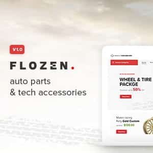 Flozen – WooCommerce AJAX WordPress RTL Theme